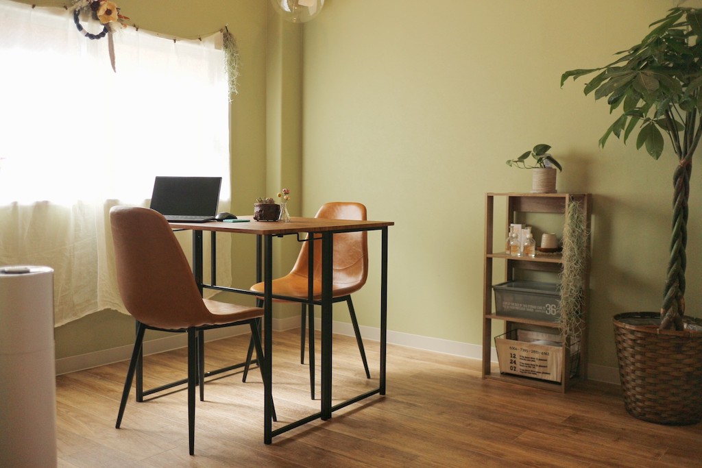 スタジオエリア&キッズスペース。心地よい空間