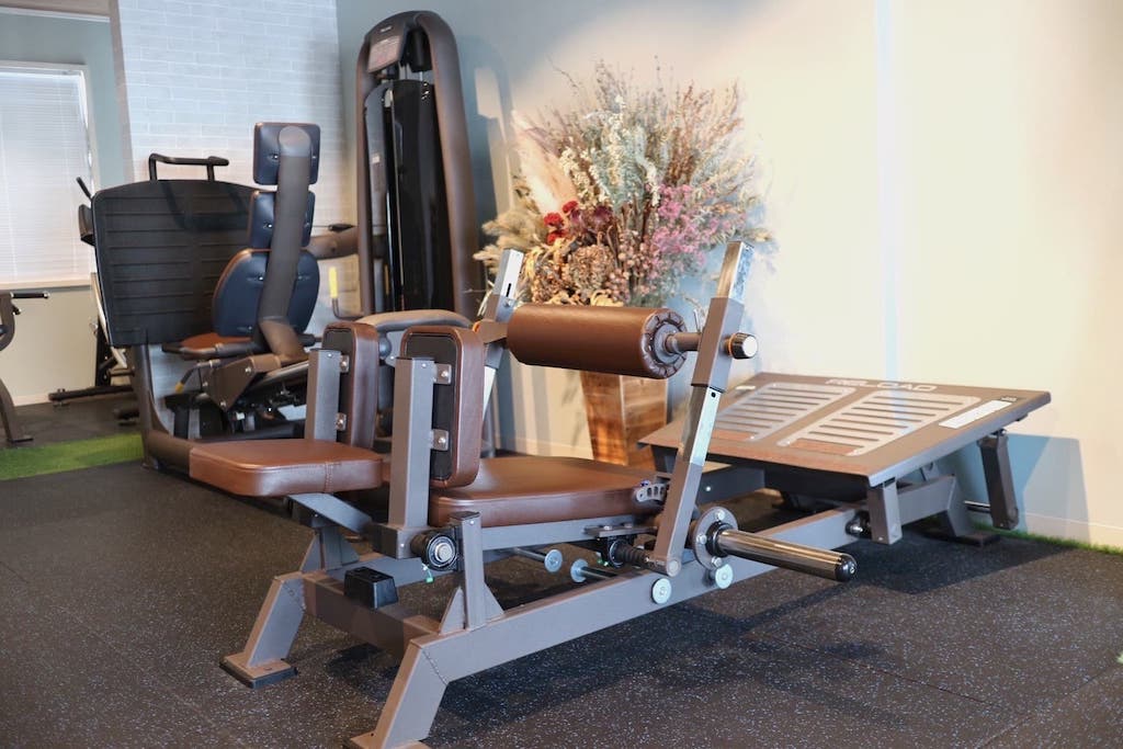 女性だけの空間。トレーニングスペース