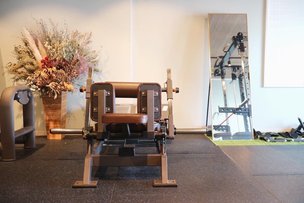 女性だけの空間。トレーニングスペース