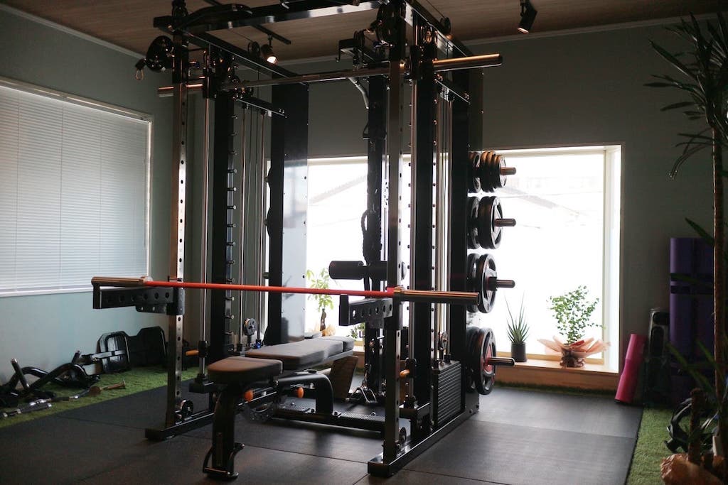 女性だけの空間。トレーニングスペース