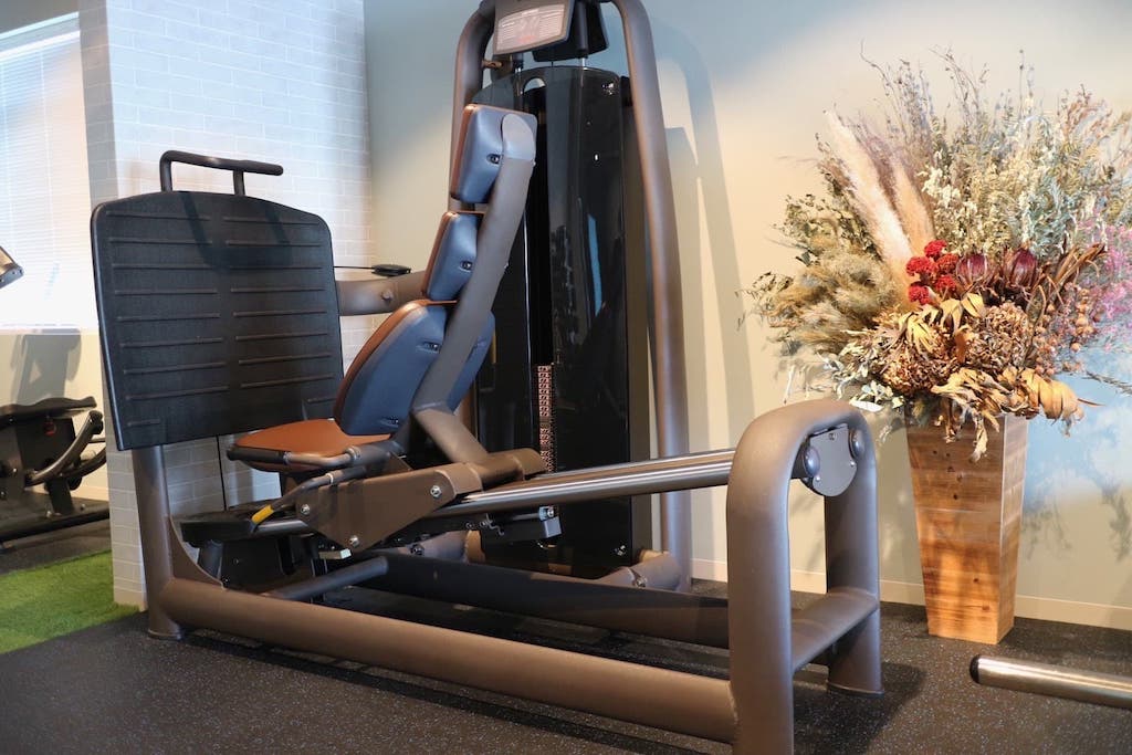 女性だけの空間。トレーニングスペース