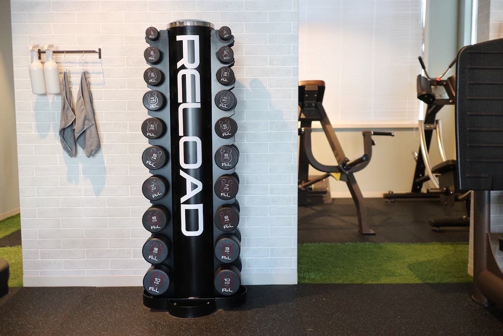 女性だけの空間。トレーニングスペース