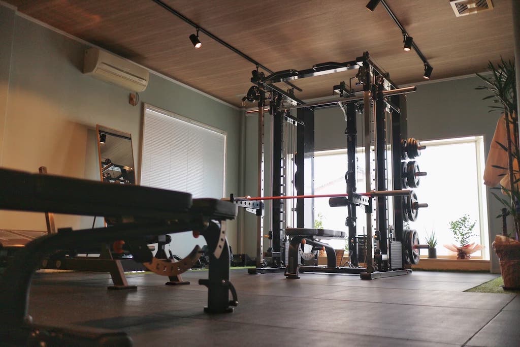 女性だけの空間。トレーニングスペース